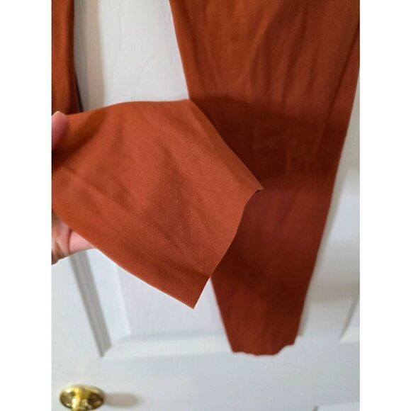 Nike Womens Yoga Luxe Layered 7/8 Leggings, Orange, M NWT - Picture 8 of 12